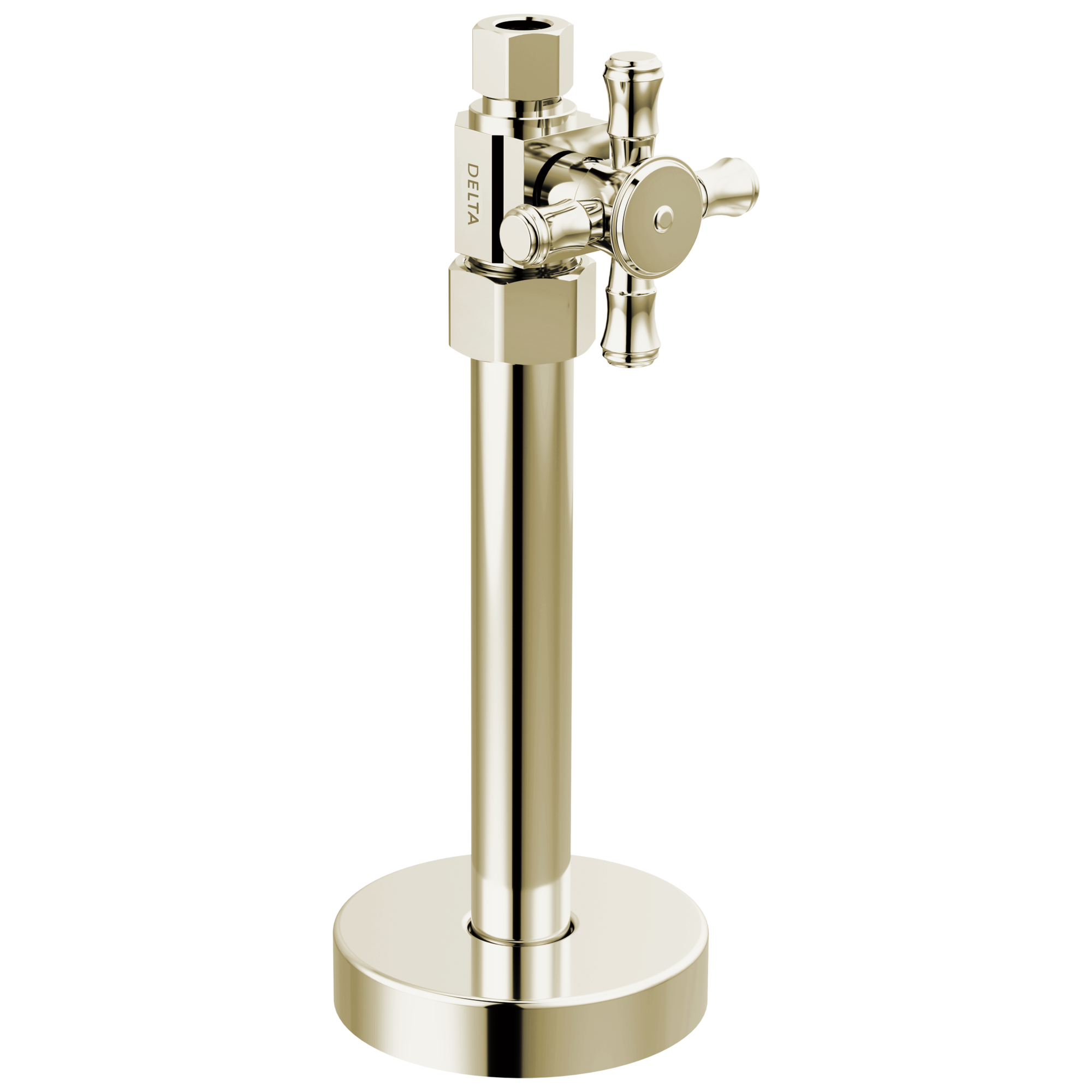 Delta - Straight Supply Stop Valve - Polished Nickel - DT021202-PN