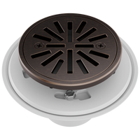 Delta - 4" Tile-In Round Shower Drain - Venetian Bronze - DT061411-RB