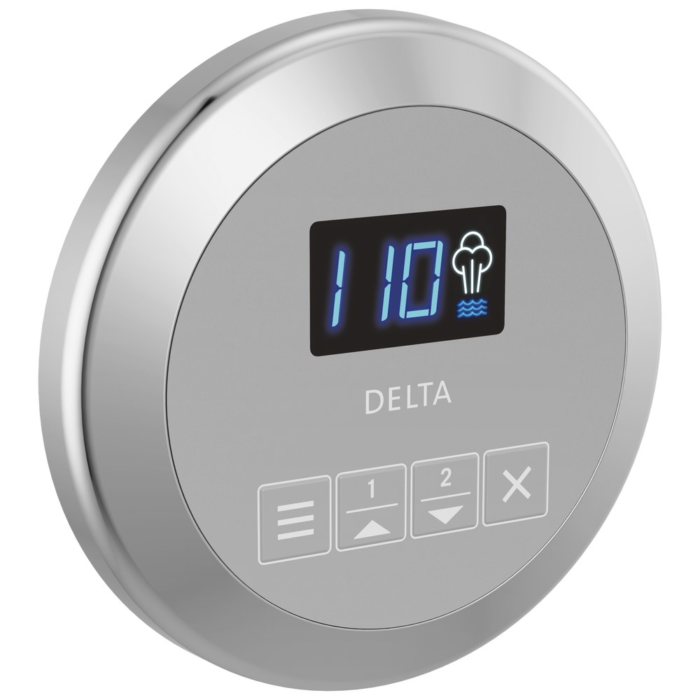 Delta - Round Steam Control - Lumicoat® Chrome - EP103307PR