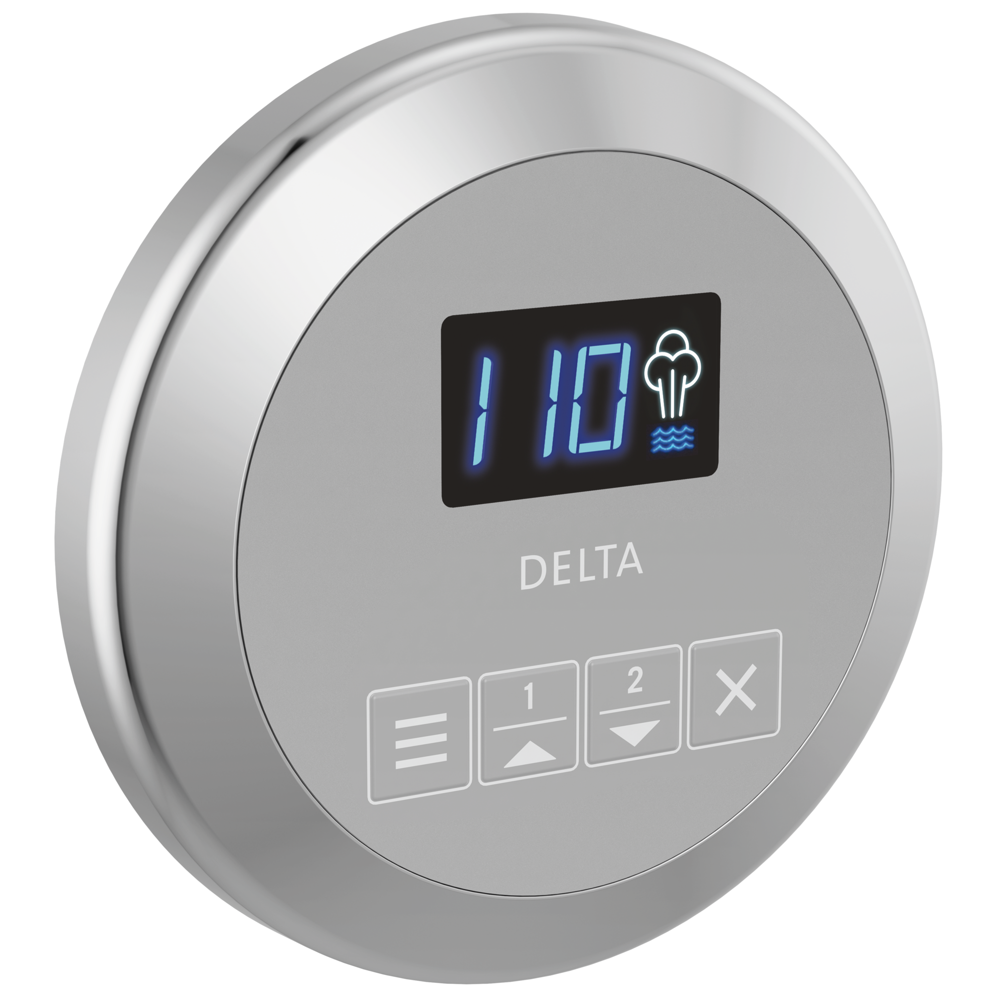 Delta - Round Steam Control - Lumicoat® Chrome - EP103307PR