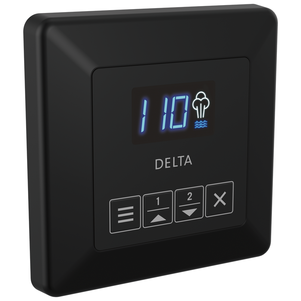 Delta - Square Steam Control - Matte Black - EP103309BL