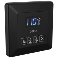 Delta - Square Steam Control - Matte Black - EP103309BL