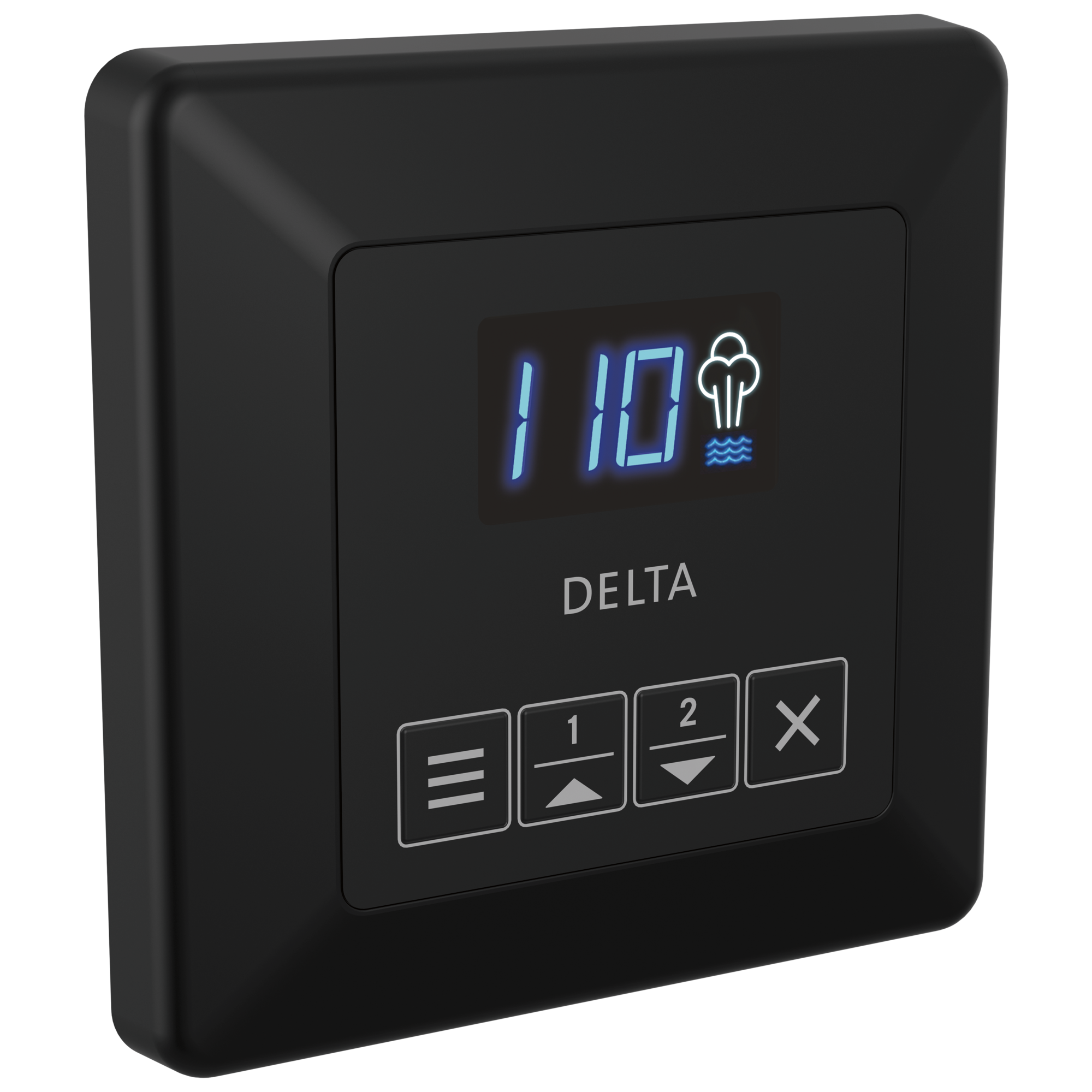 Delta - Square Steam Control - Matte Black - EP103309BL