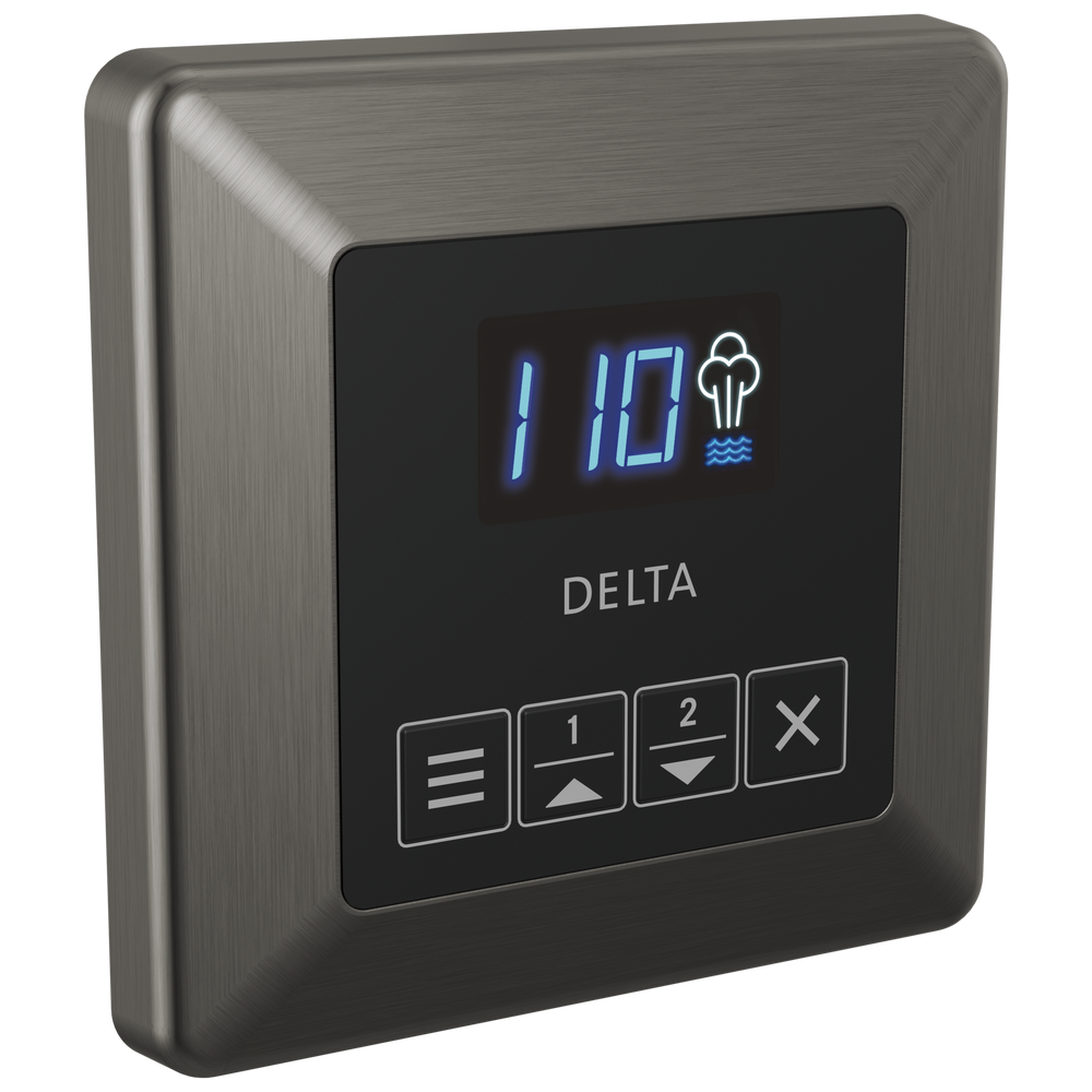 Delta - Square Steam Control - Lumicoat® Black Stainless - EP103309KSPR