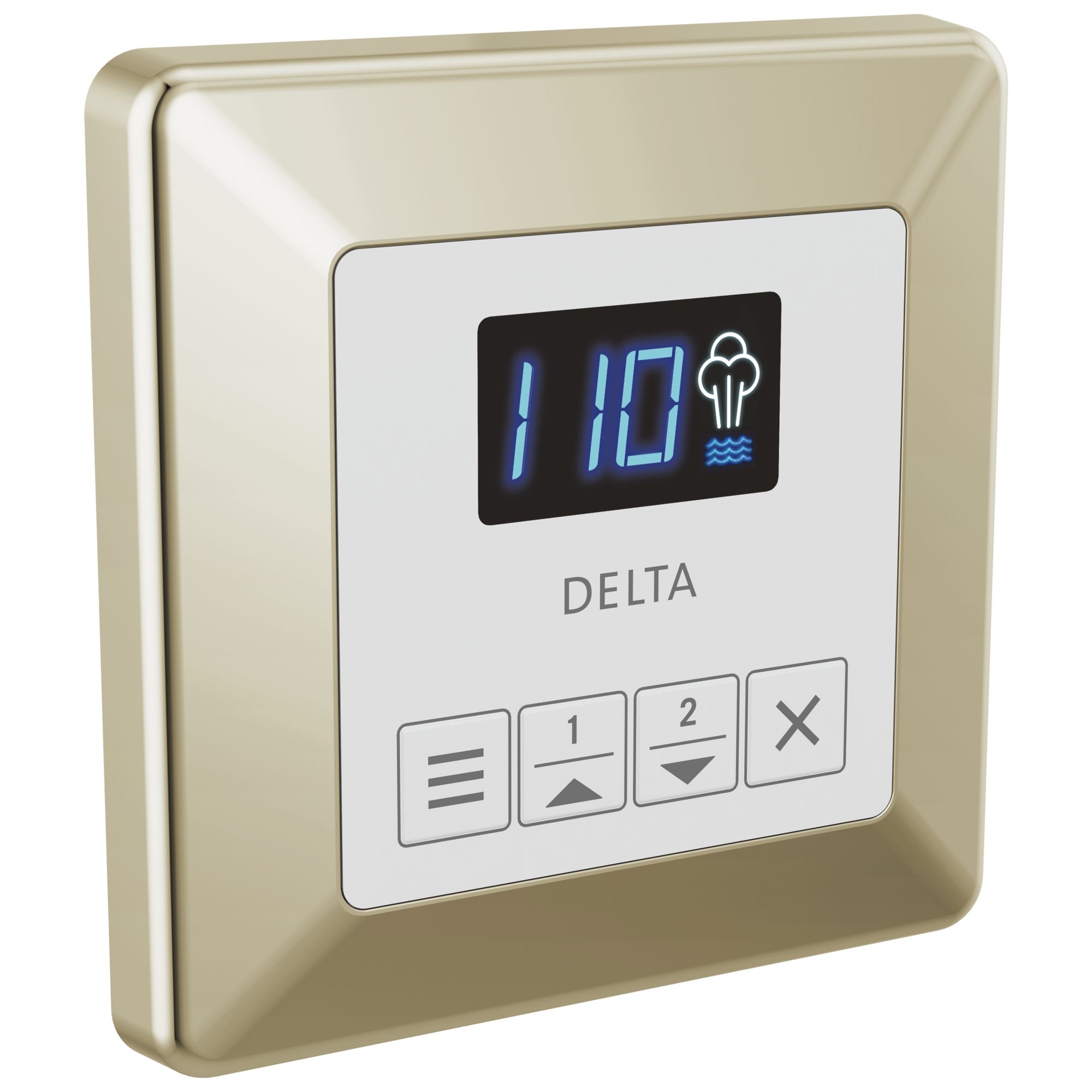 Delta - Square Steam Control - Lumicoat® Polished Nickel - EP103309PNPR