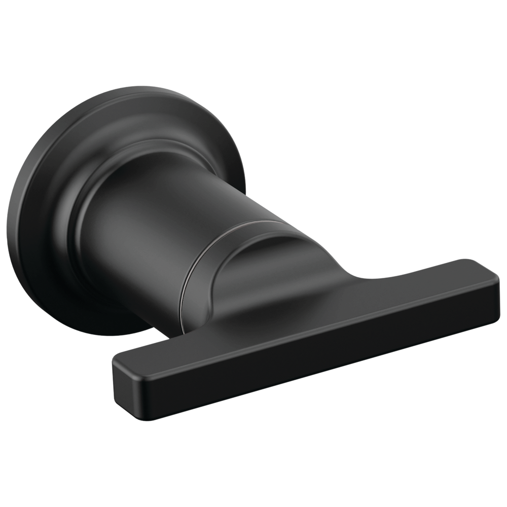 Delta - Wall Mount Tub Filler Handle - T-Lever - Matte Black - H592BL