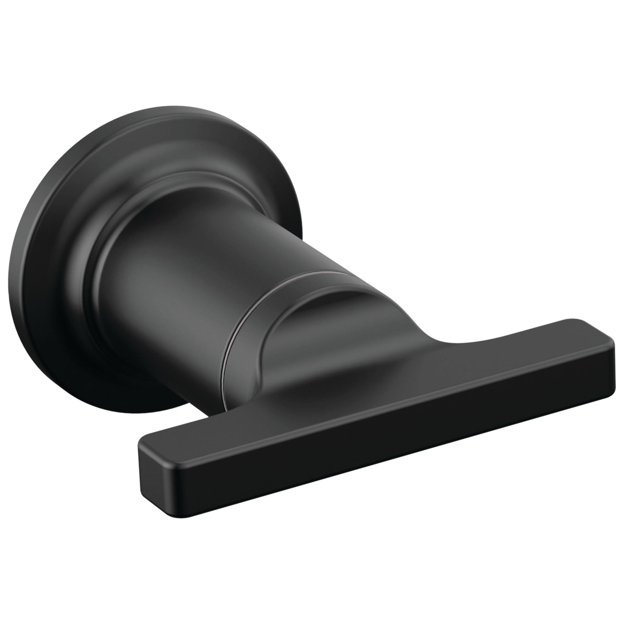 Delta - Wall Mount Tub Filler Handle - T-Lever - Matte Black - H592BL