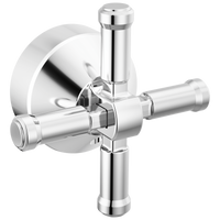 Delta - Free Standing Tub Filler Handle Kit-Cross - Lumicoat® Chrome - H594-PR