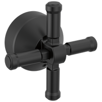 Delta - Free Standing Tub Filler Handle Kit-Cross - Matte Black - H594BL