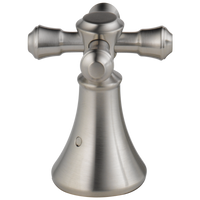 Delta - Metal Cross Handle Set - Roman Tub - Stainless - H695SS