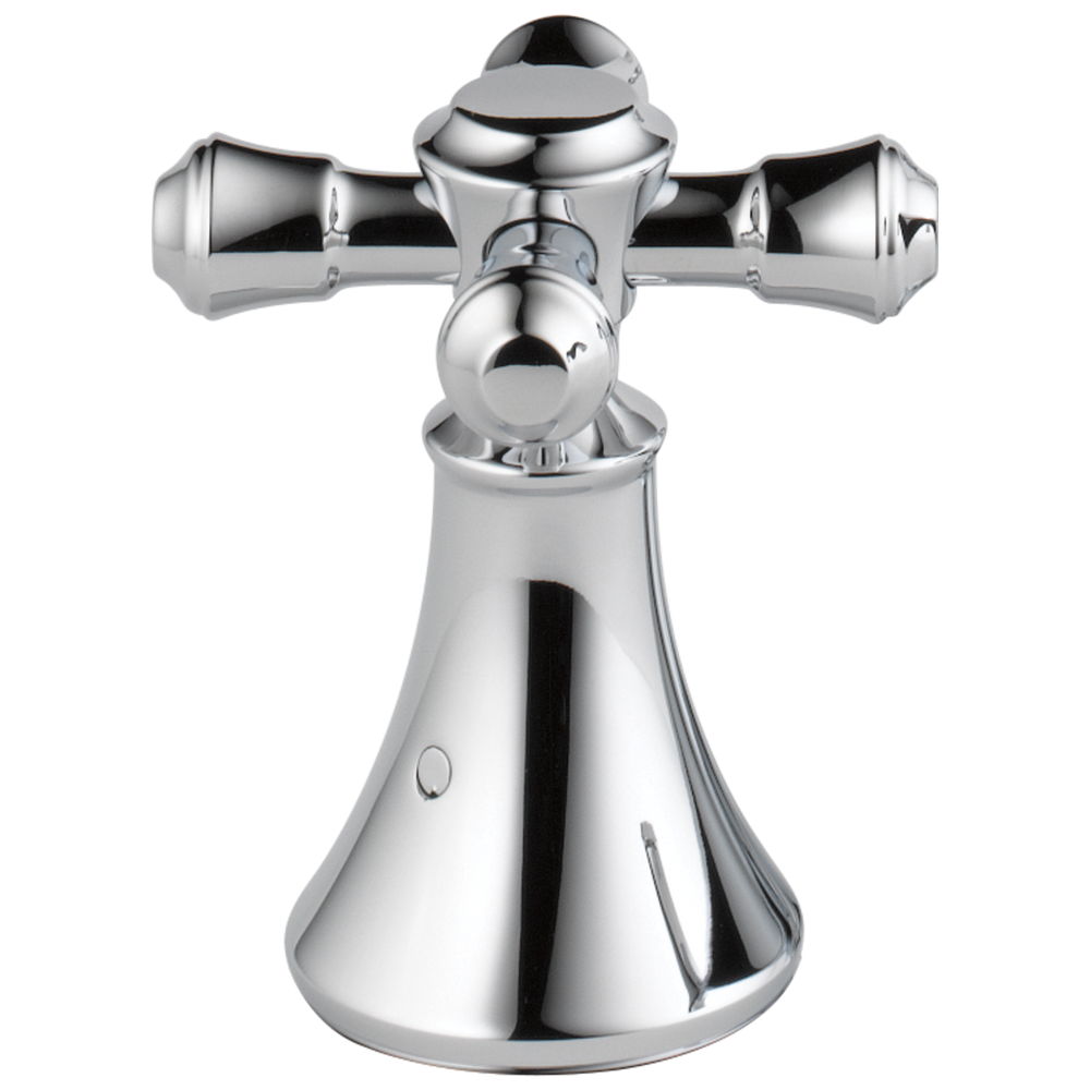 Delta - Metal Cross Handle Set - Roman Tub - Chrome - H695