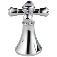 Delta - Metal Cross Handle Set - Roman Tub - Chrome - H695