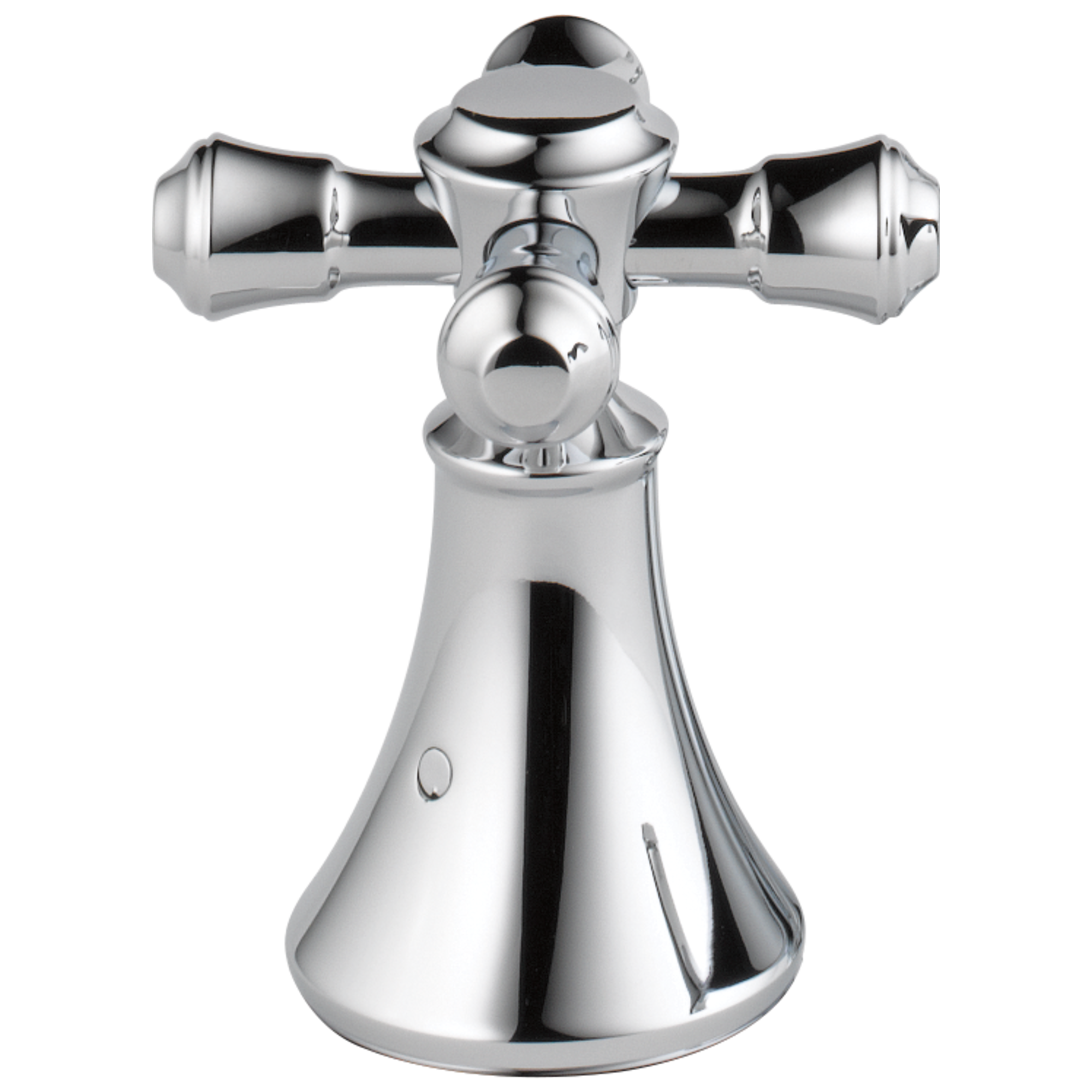 Delta - Metal Cross Handle Set - Roman Tub - Chrome - H695