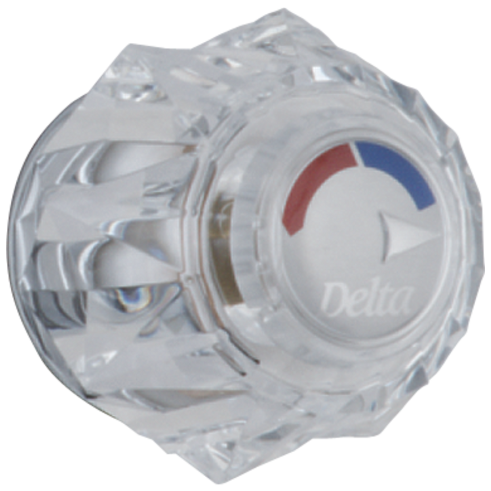 Delta - Clear Knob Handle Set - H71