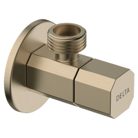 Delta - Ceramic Quarter Turn Angle Valve - Champagne Bronze - IAO36005-CZ