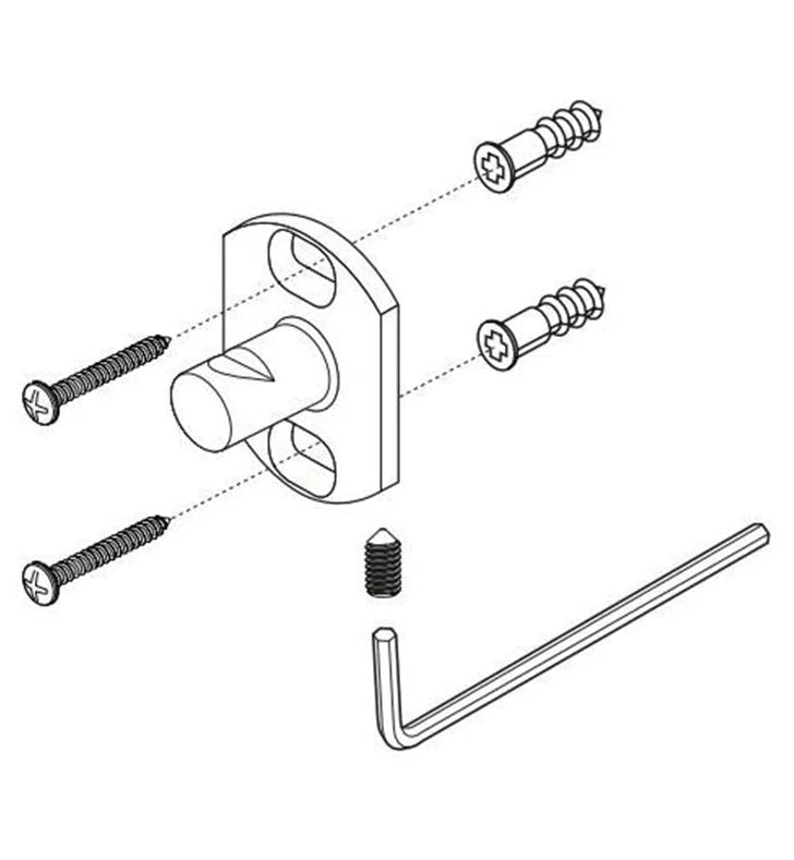 Delta - Mounting Bracket with Screws -  - RP100087