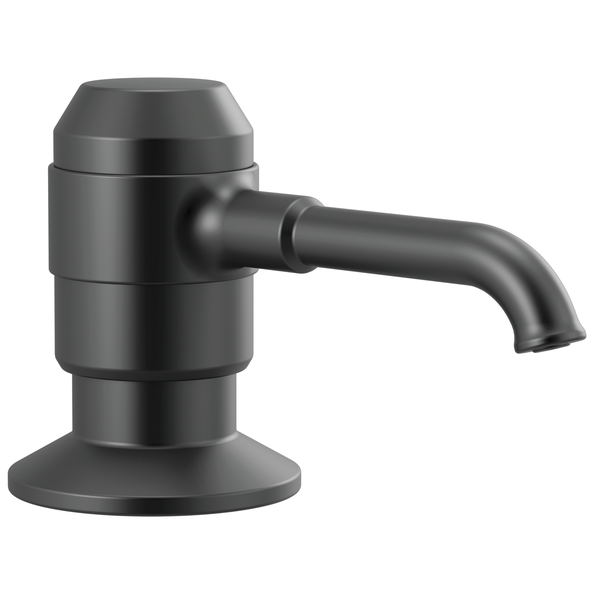 Delta - Soap/Lotion Dispenser w/Bottle - Matte Black - RP100632BL