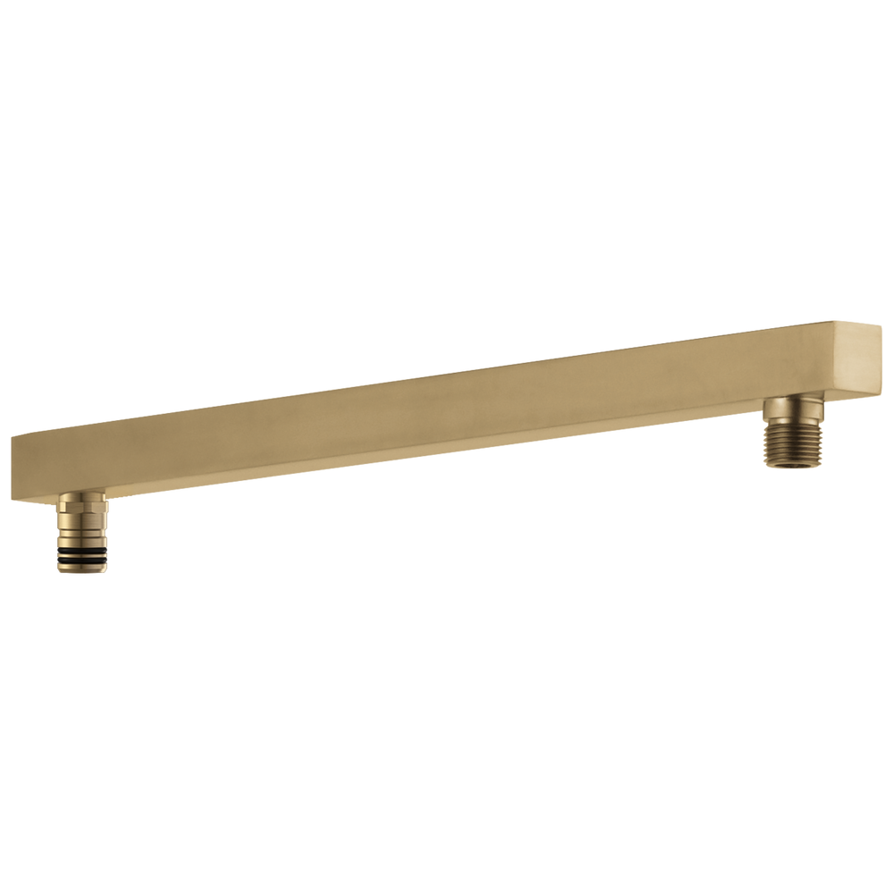 Delta - Angular Overhead Shower Arm - Lumicoat® Champagne Bronze - RP100815CZPR