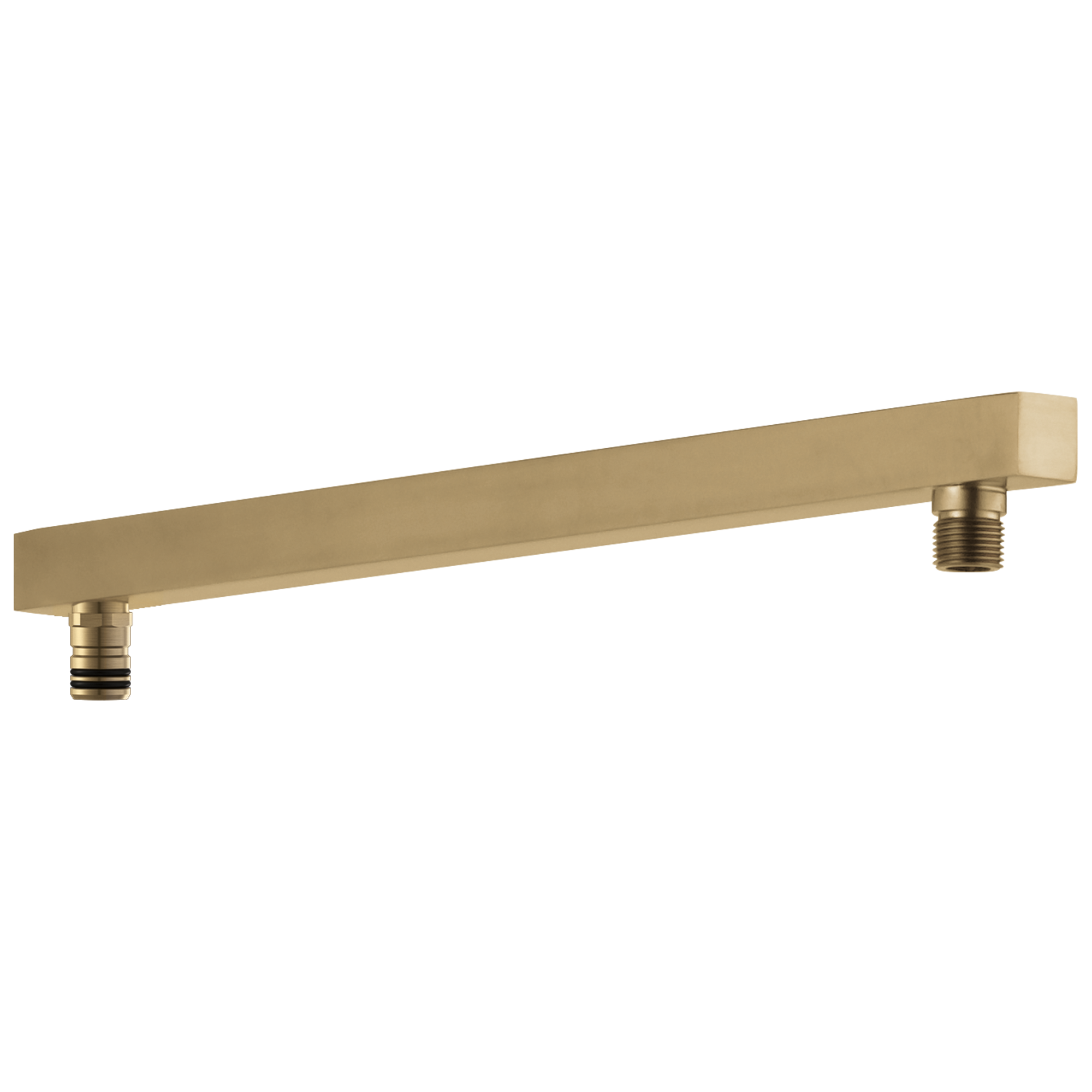 Delta - Angular Overhead Shower Arm - Lumicoat® Champagne Bronze - RP100815CZPR