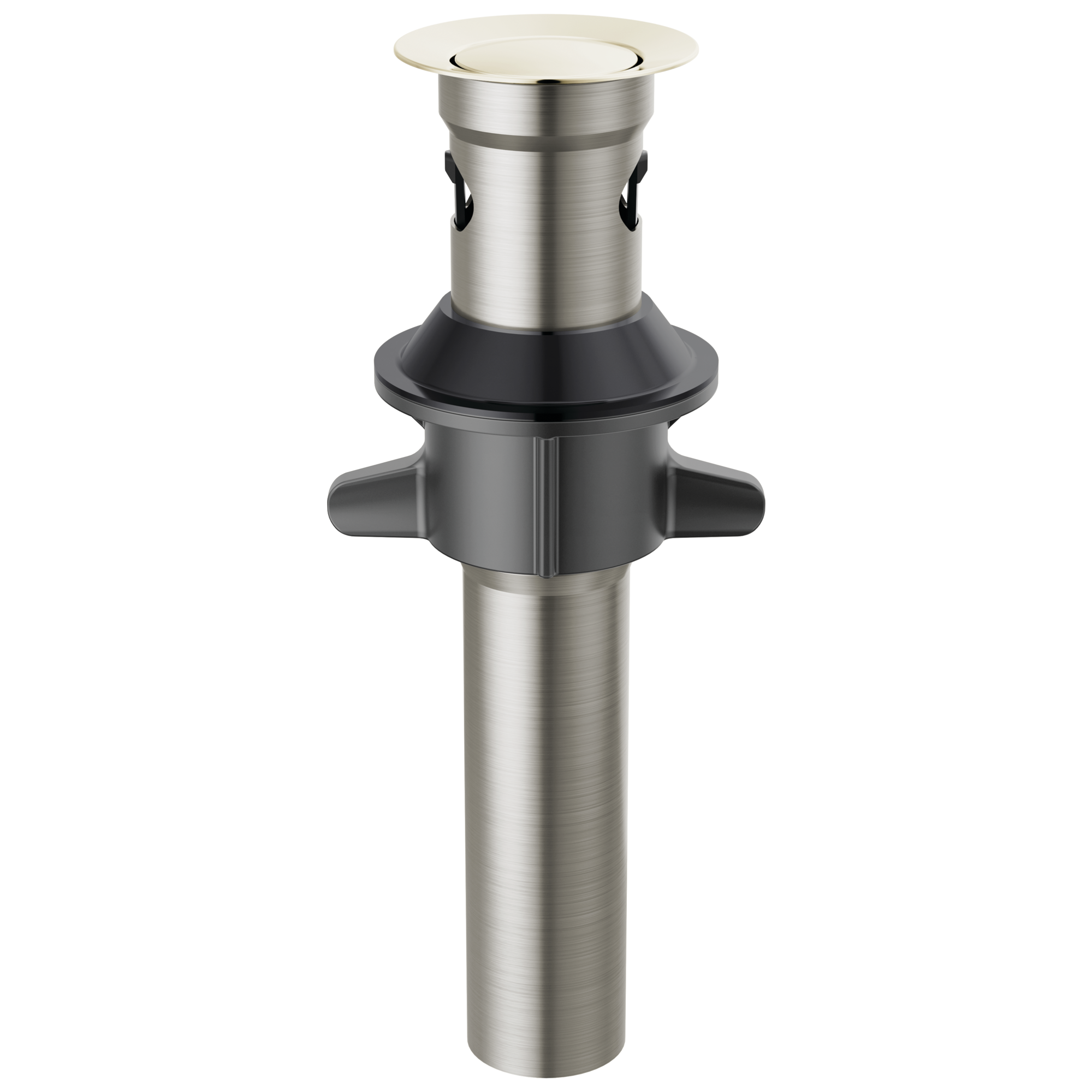 Delta - Metal Push-Pop With Overflow - Polished Nickel - RP101630PN