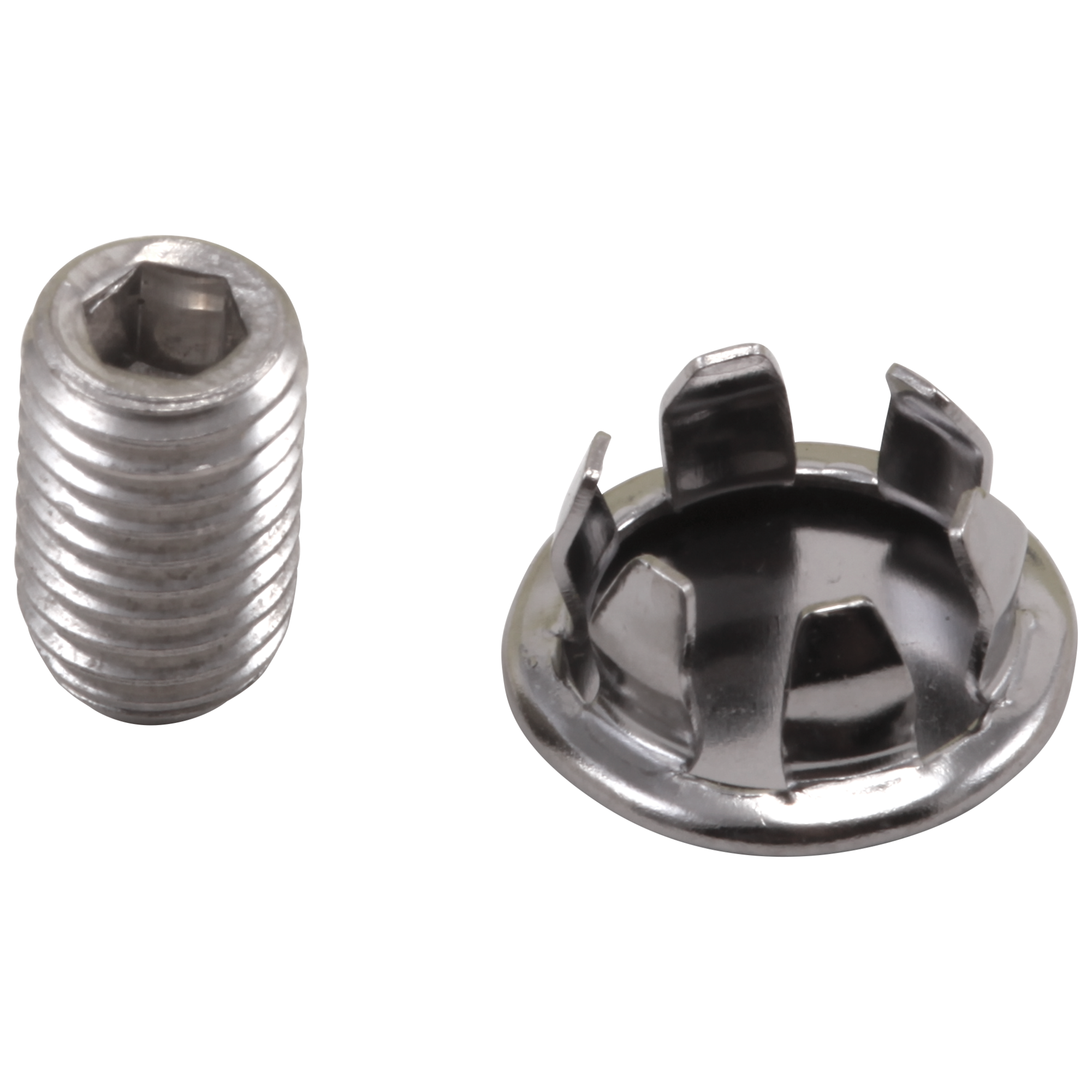 Delta - Plug Button & Screw - Roman Tub - Chrome - RP18358