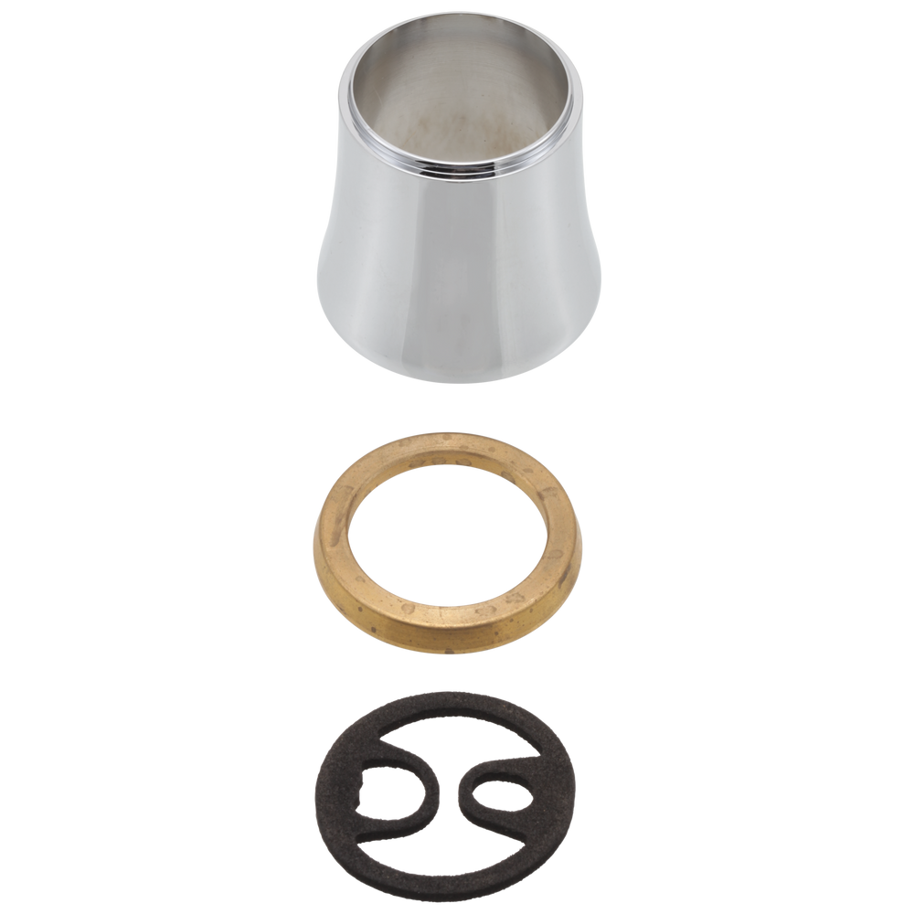 Delta - Sleeve, Base & Gasket - Chrome - RP32544