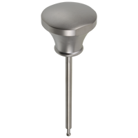 Delta - Lift Rod & Finial - Diverter- Roman Tub - Stainless - RP42580SS