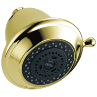 Delta - Premium 3-Setting Shower Head - Polished Brass - RP43381PB