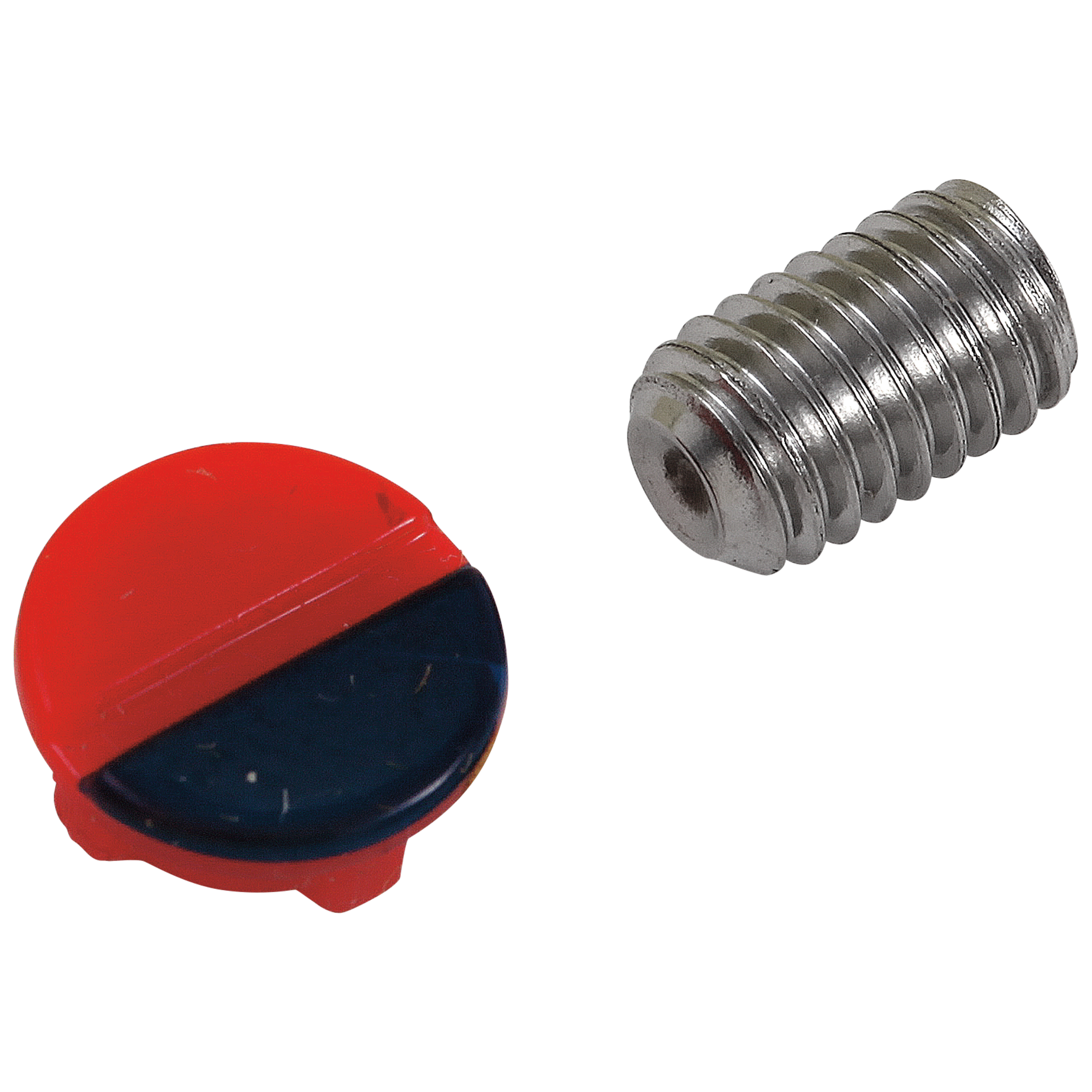 Delta - Handle Set Screw & Button - Red & Blue -  - RP46391