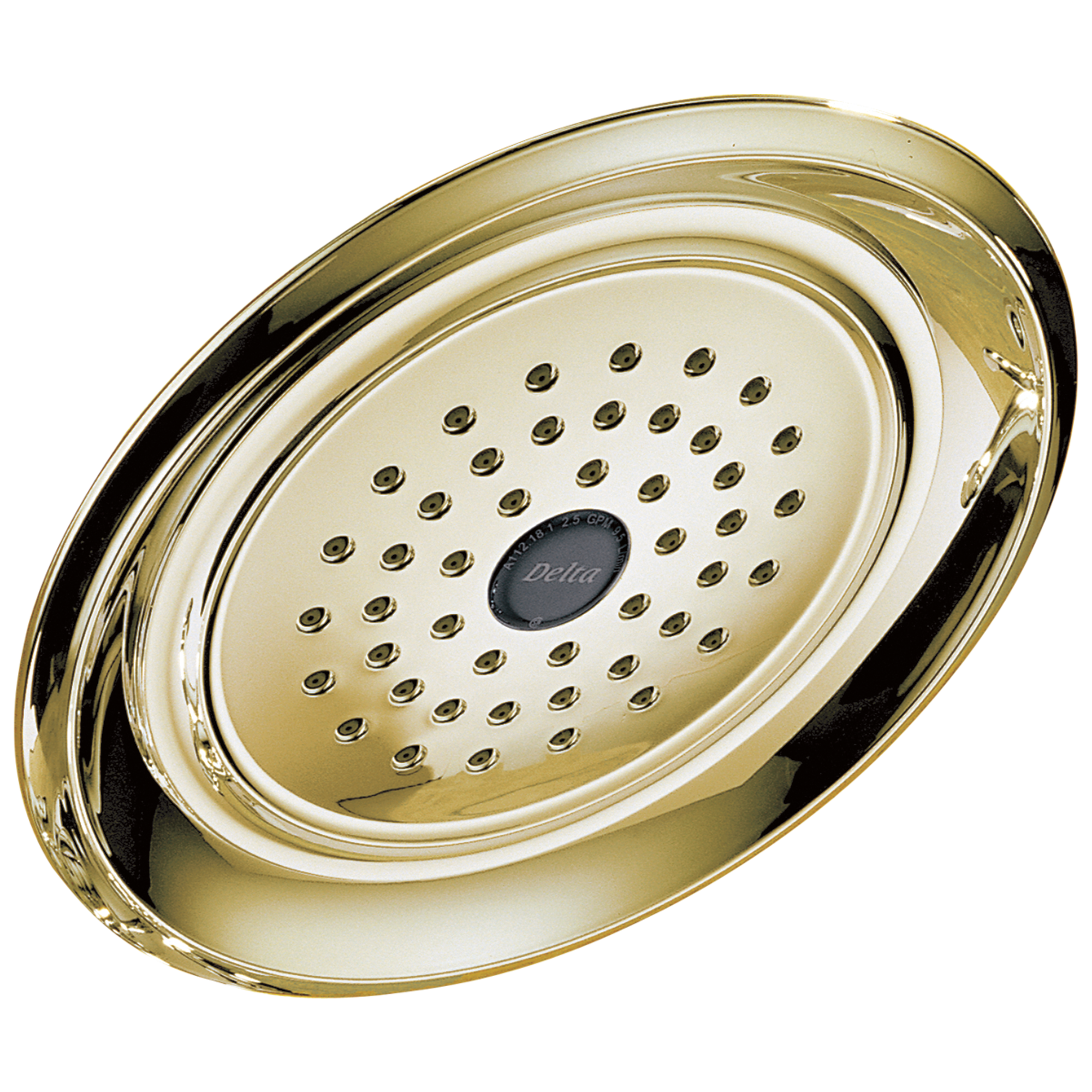 Delta - Single-Setting Raincan Shower Head - Polished Brass - RP48686PB