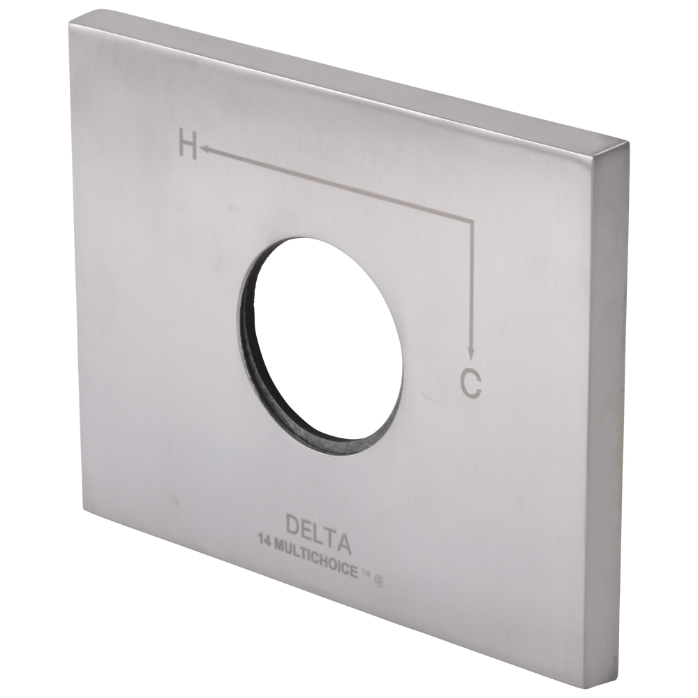 Delta - Escutcheon Kit - Tub & Shower - Stainless - RP51036SS