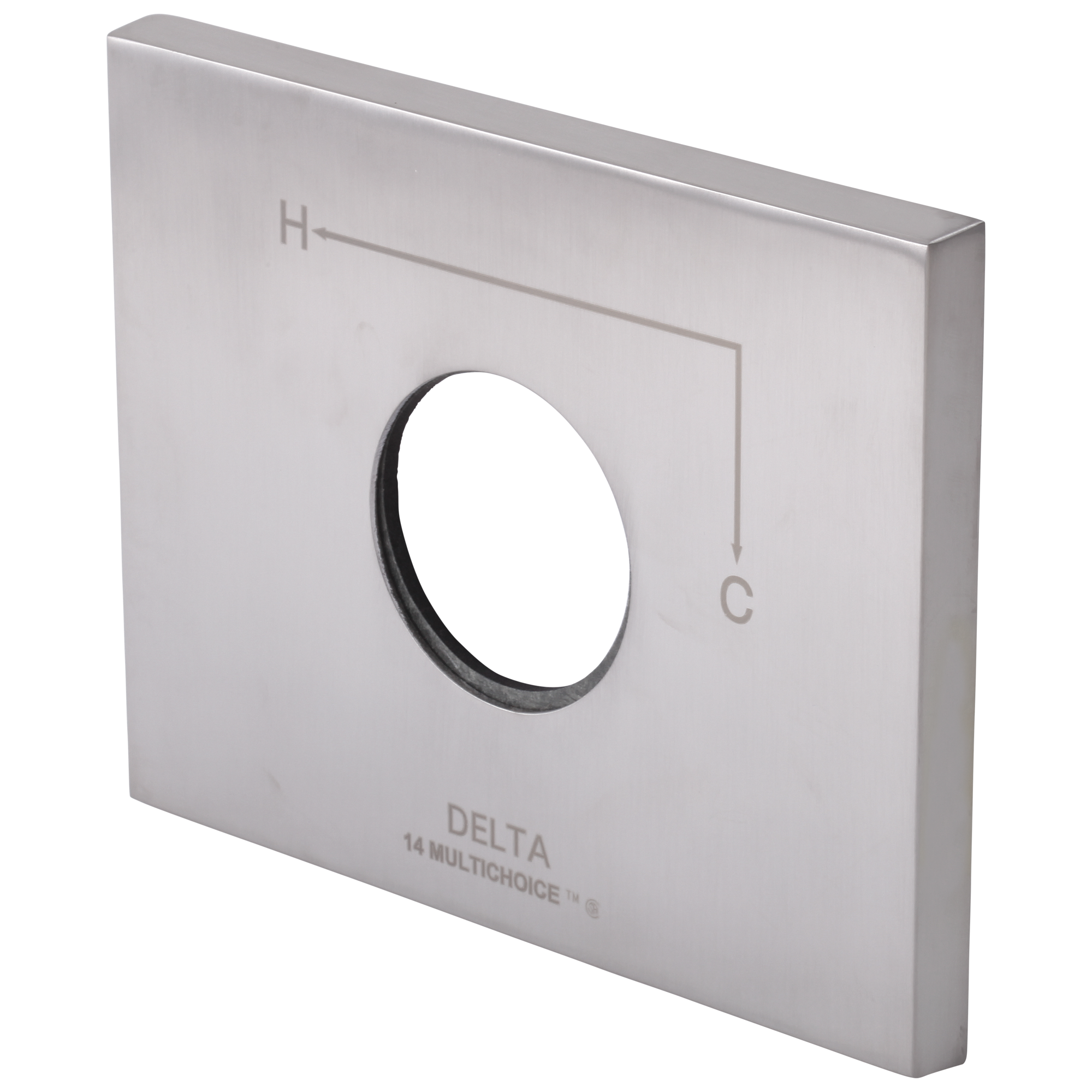 Delta - Escutcheon Kit - Tub & Shower - Stainless - RP51036SS