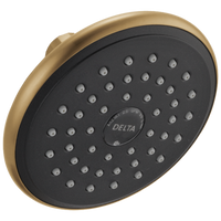 Delta - Single-Setting Raincan Shower Head - Champagne Bronze - RP51305CZ