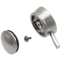 Delta - Temperature Knob, Cover & Screw - Stainless - RP52585SS