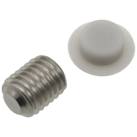 Delta - Set Screw & Button - Stainless - RP54012SS