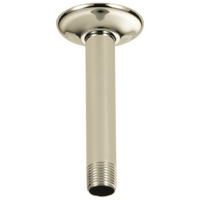 Delta - Shower Arm & Flange - Ceiling Mount - Polished Nickel - RP61058PN