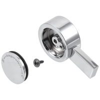 Delta - Temperature Knob & Cover - 17T Series - Chrome - RP62959