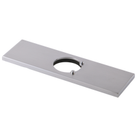 Delta - Escutcheon w/ Gasket  -  3 Hole Bathroom - Stainless - RP63970SS