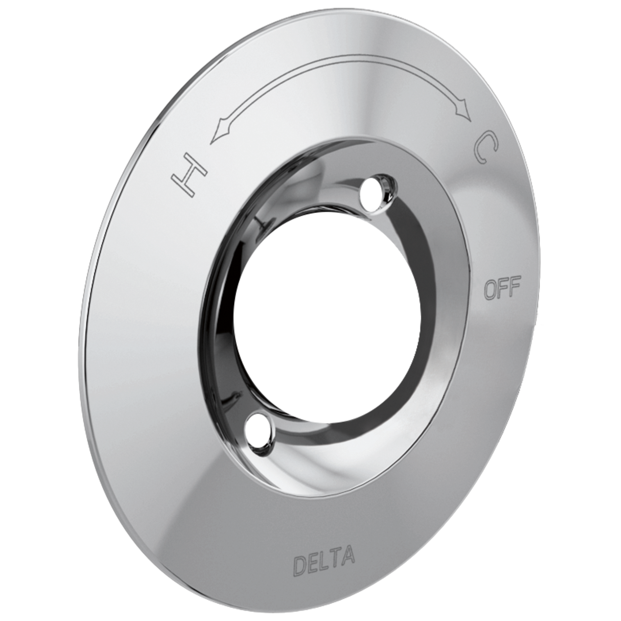 Delta - Escutcheon - 14 Series Tub & Shower - Chrome - RP64602