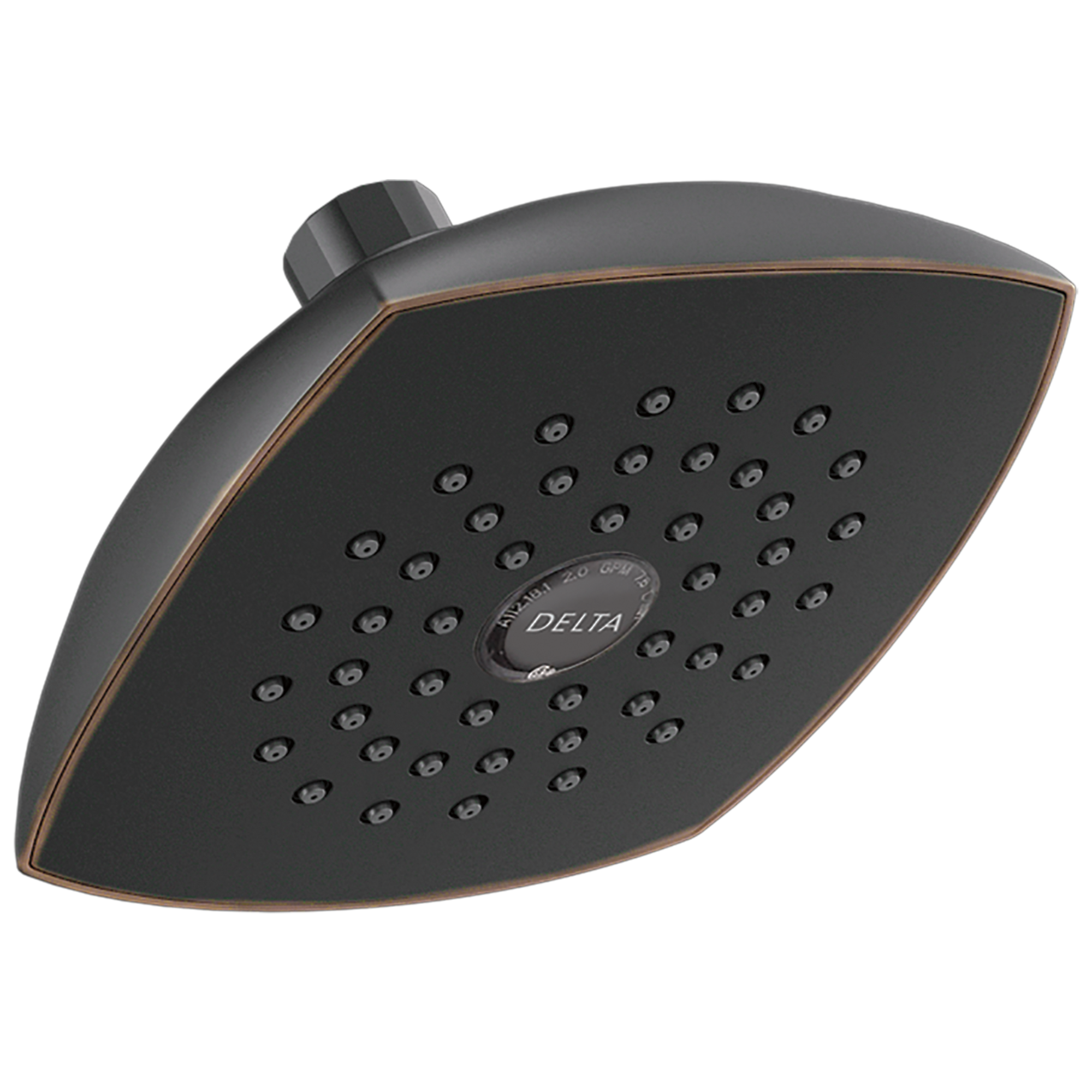 Delta - Single-Setting Raincan Shower Head - Oil Rubbed Bronze - RP64859OB