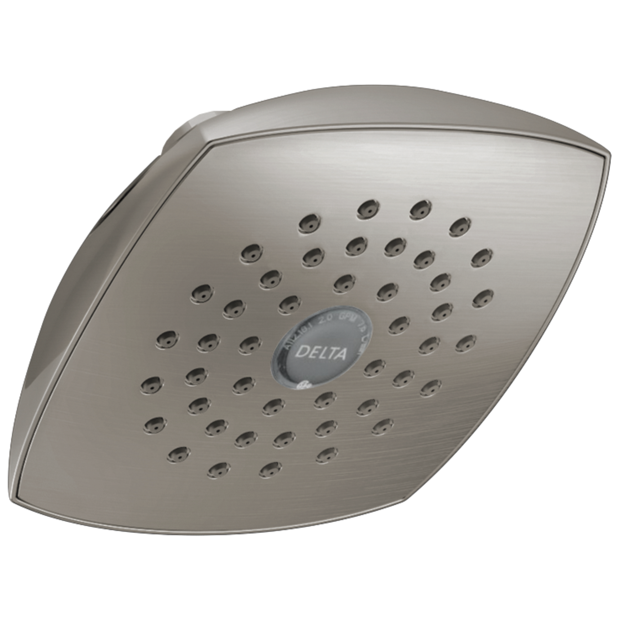 Delta - Single-Setting Raincan Shower Head - Stainless - RP64859SS