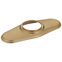 Delta - Escutcheon w/ Gasket - 4" - 1 Hole Bathroom & Bar - Champagne Bronze - RP72711CZ