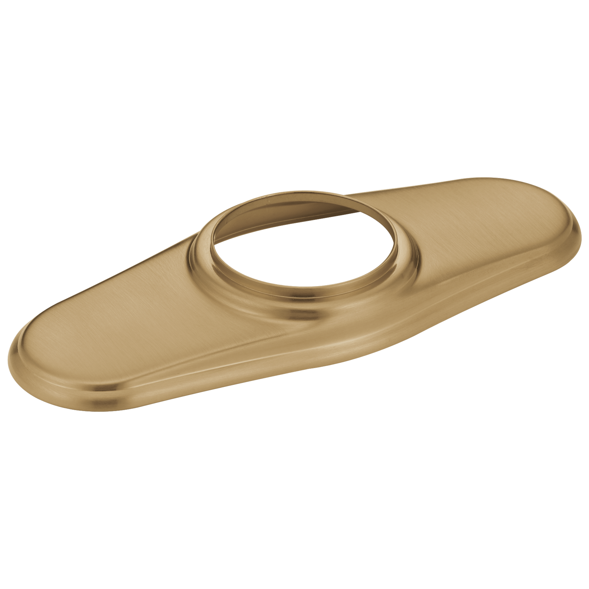 Delta - Escutcheon w/ Gasket - 4" - 1 Hole Bathroom & Bar - Champagne Bronze - RP72711CZ