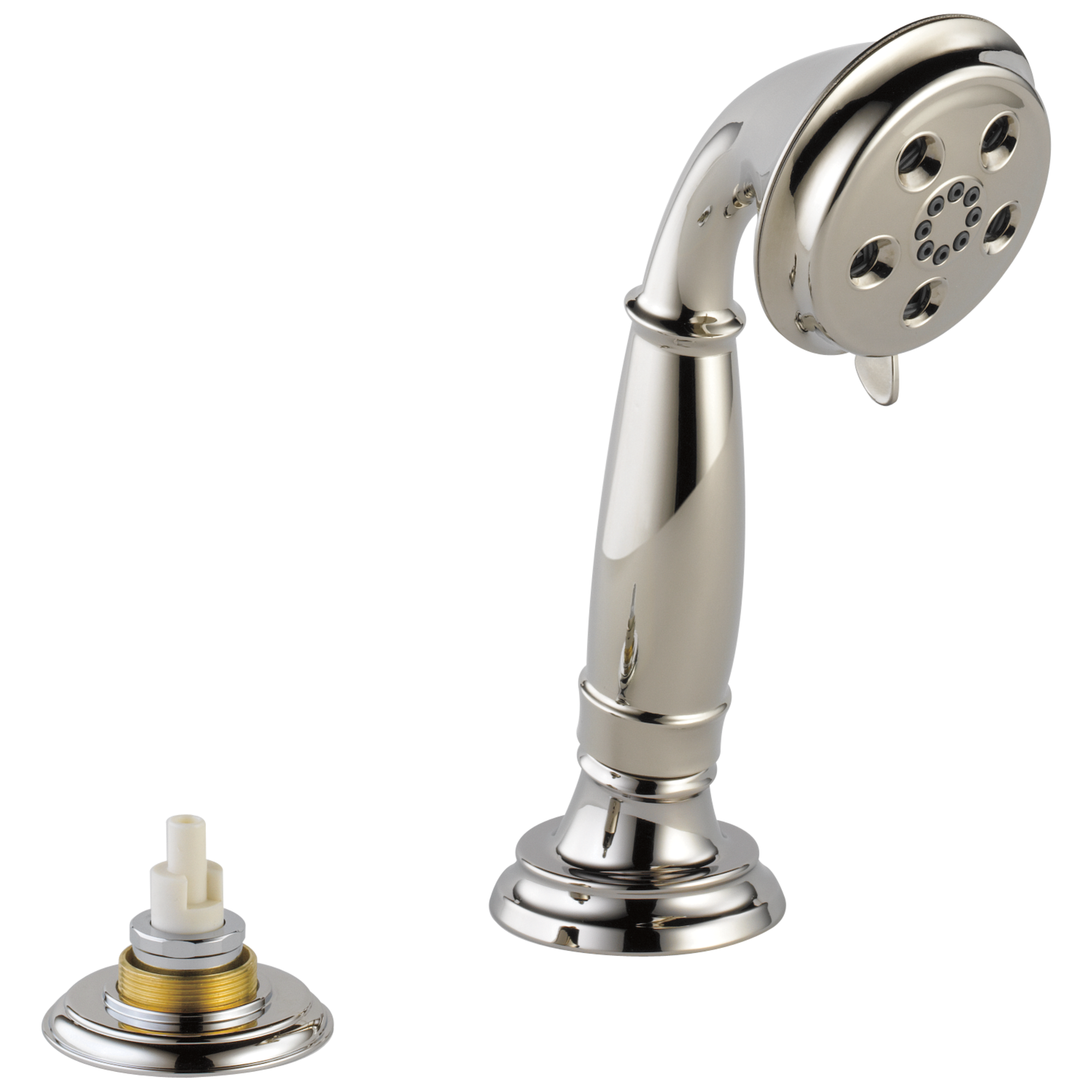 Delta - Hand Shower w/ Transfer Valve - Roman Tub - Polished Nickel - RP72767PNLHP