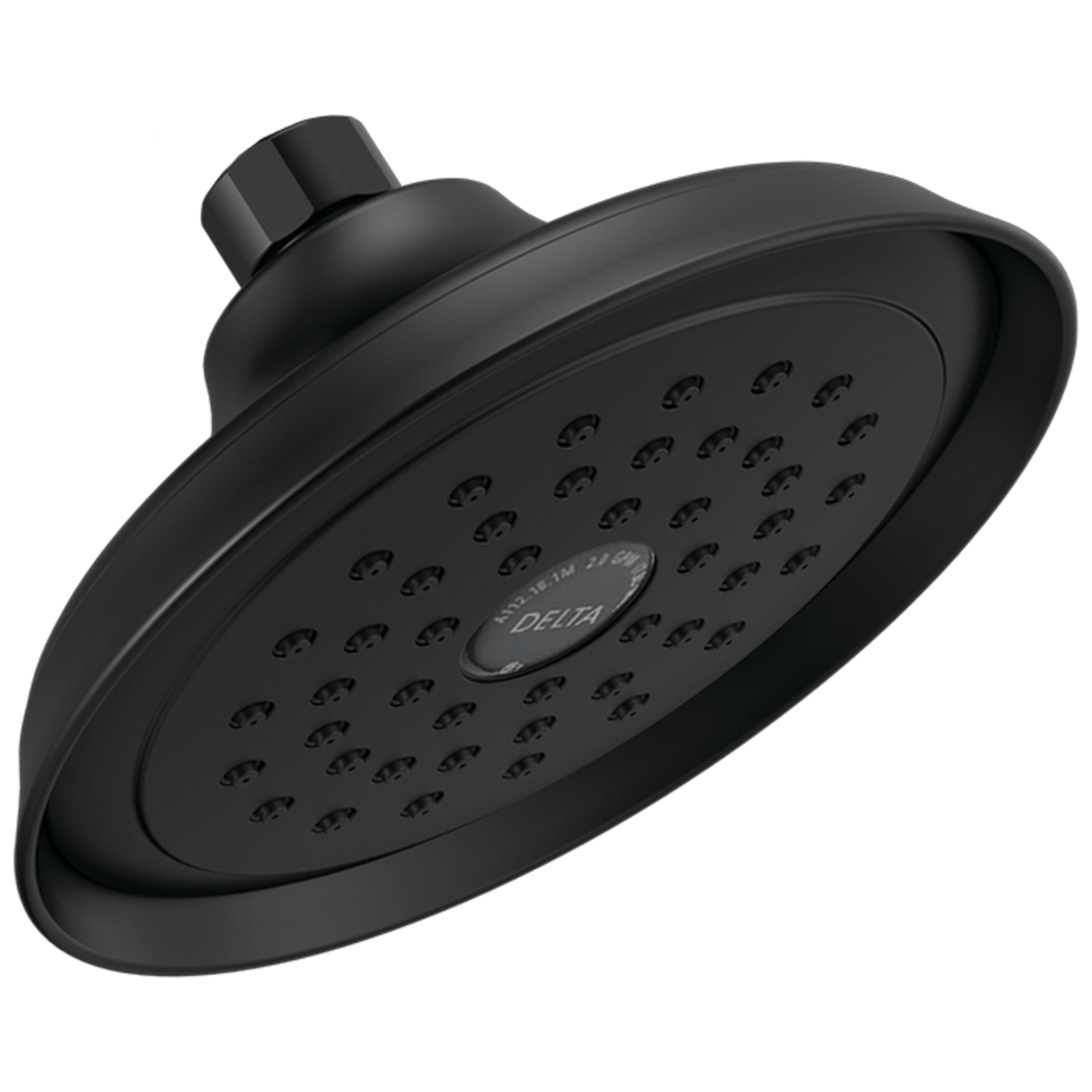 Delta - Touch-Clean® Water-Efficient Shower Head - 1.75 GPM - Matte Black - RP72856BL