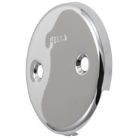 Delta - Overflow Plate - Chrome - RP7424