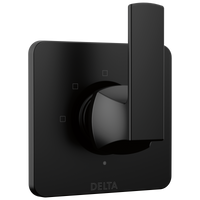 Delta - 3-Setting 2-Port Diverter Trim - Matte Black - T11837-BL