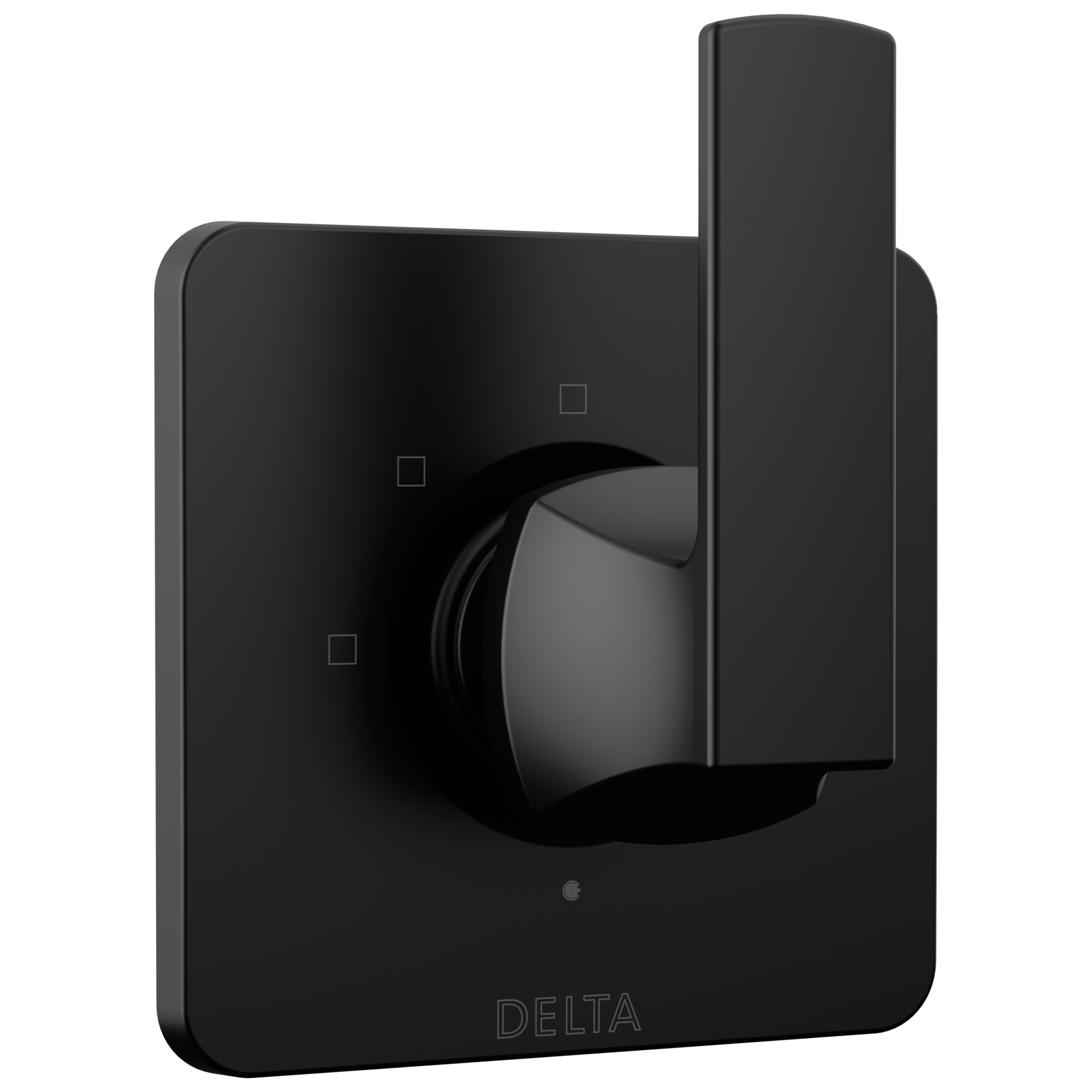 Delta - 3-Setting 2-Port Diverter Trim - Matte Black - T11837-BL