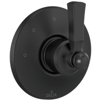 Delta - 3 Setting Diverter Trim - Matte Black - T11856-BL