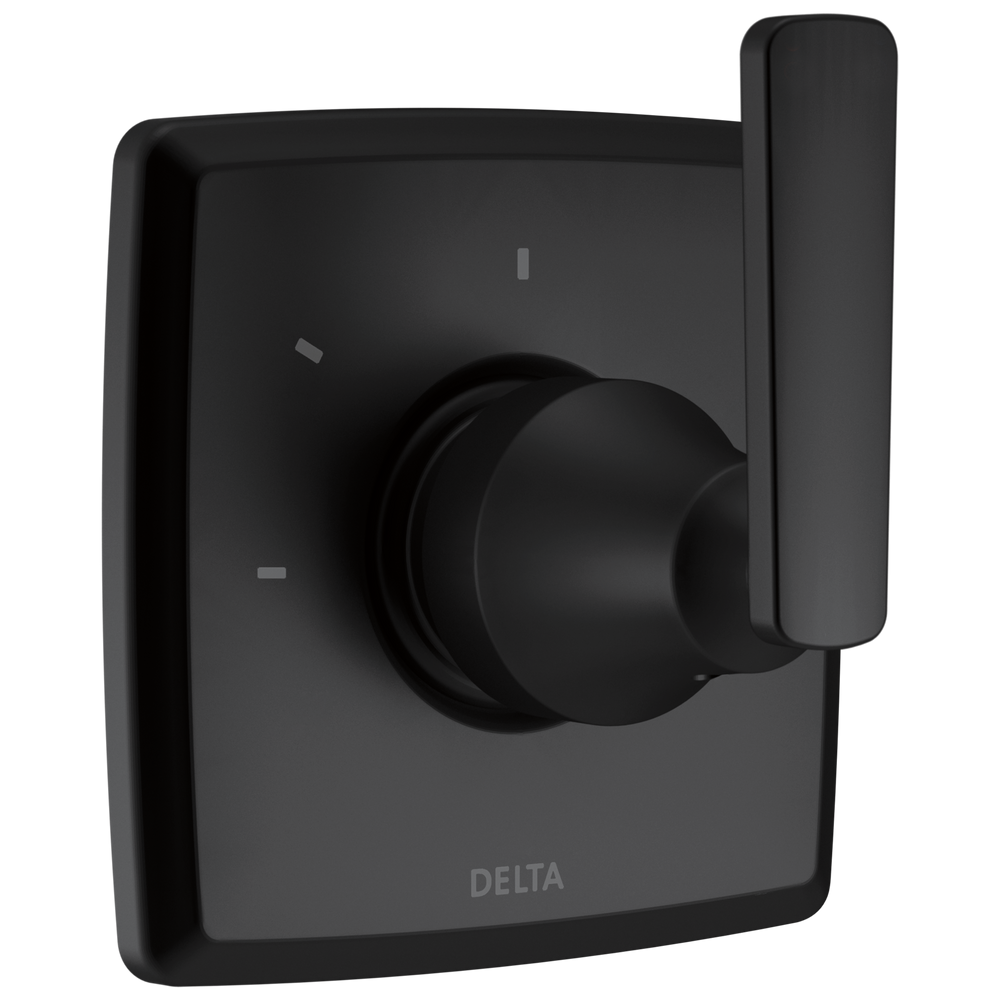 Delta - 3-Setting 2-Port Diverter Trim - Matte Black - T11864-BL